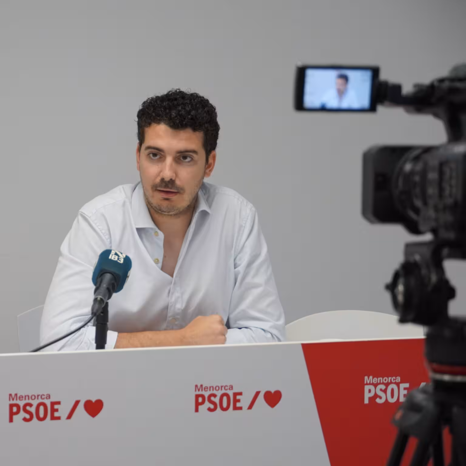 Pepe Mercadal es el Secretario General de los socialistas menorquines (Foto: PSIB-PSOE)