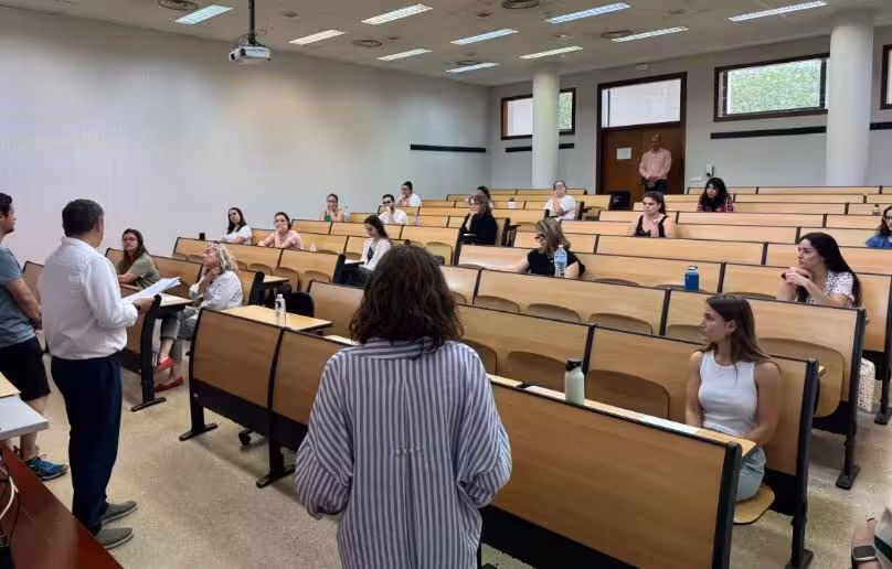 Día de examen para entrar en la Administración balear.