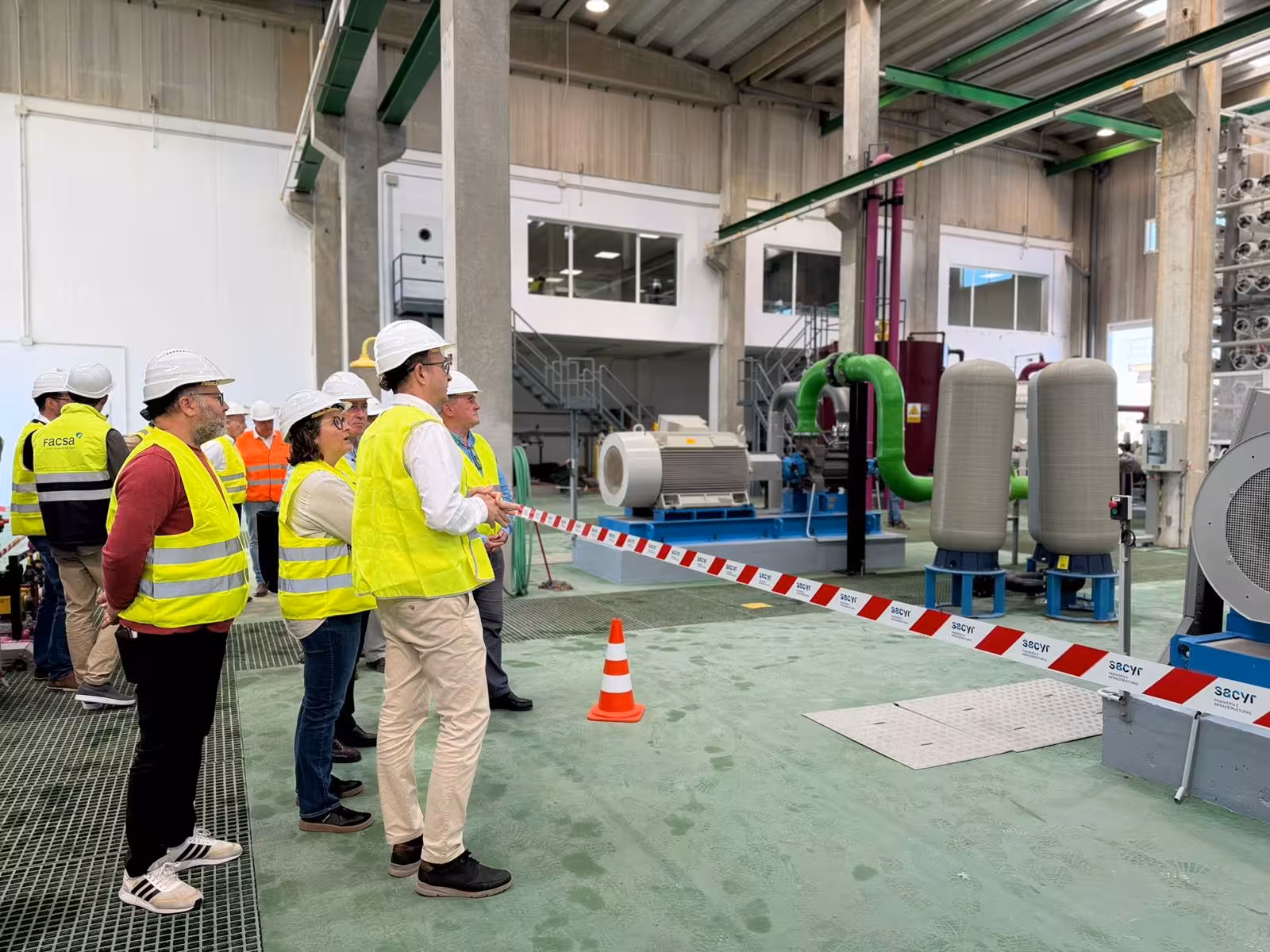 Imagen de la visita.