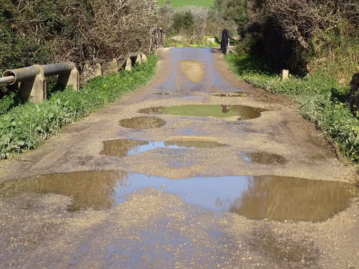 La primera imagen muestra el antes; la segunda, el después. (Fotos: CIME)