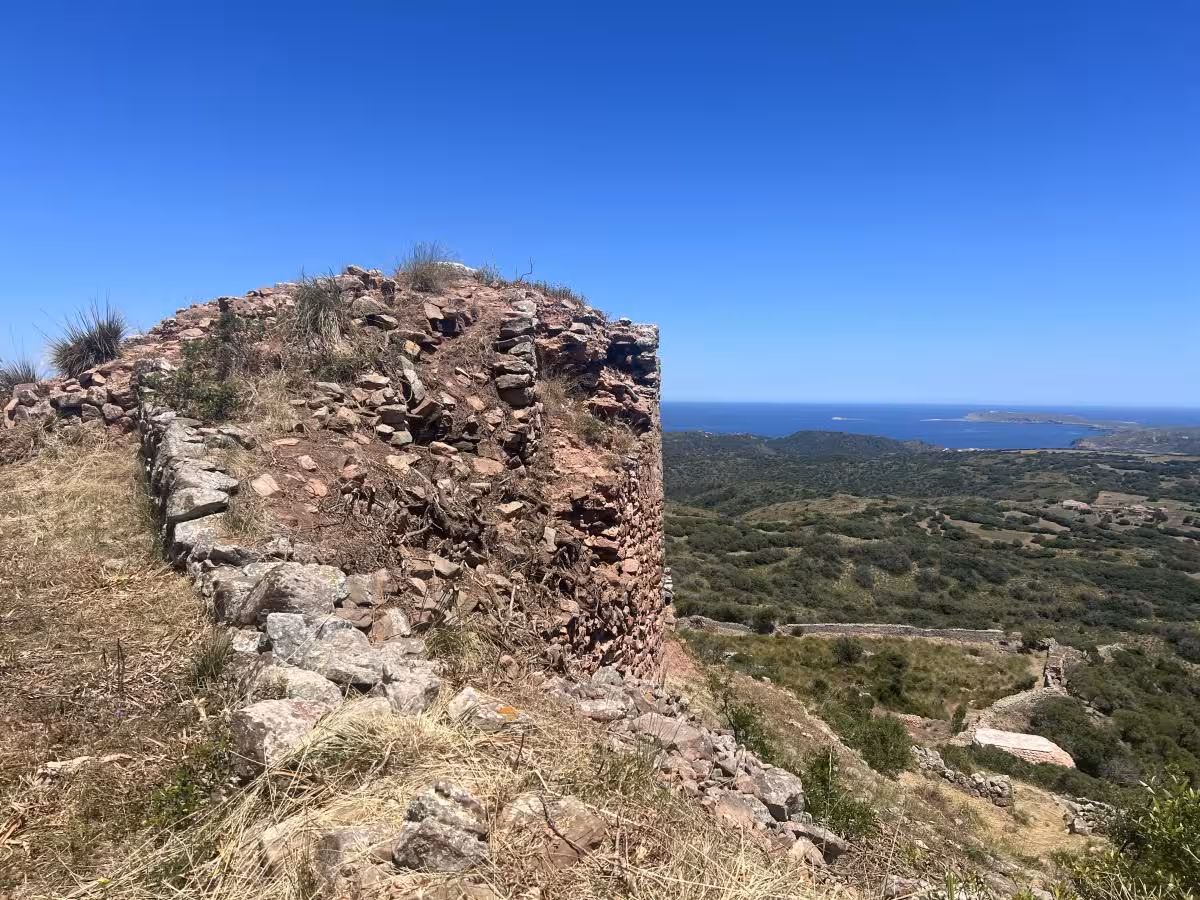 El Castell de Santa Àgueda fue la última fortaleza musulmana en la isla. (Foto: CIME)