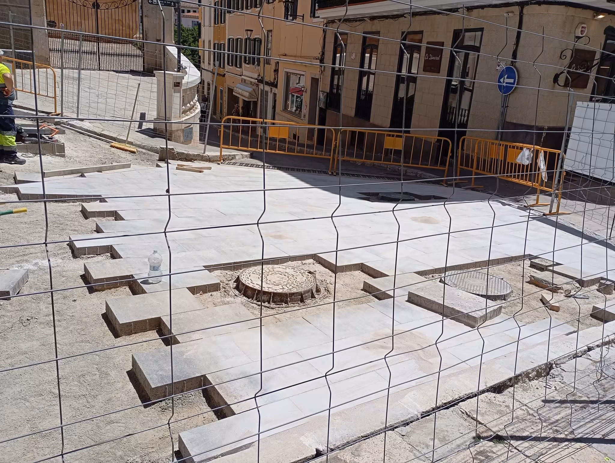 Fotografía de las obras.