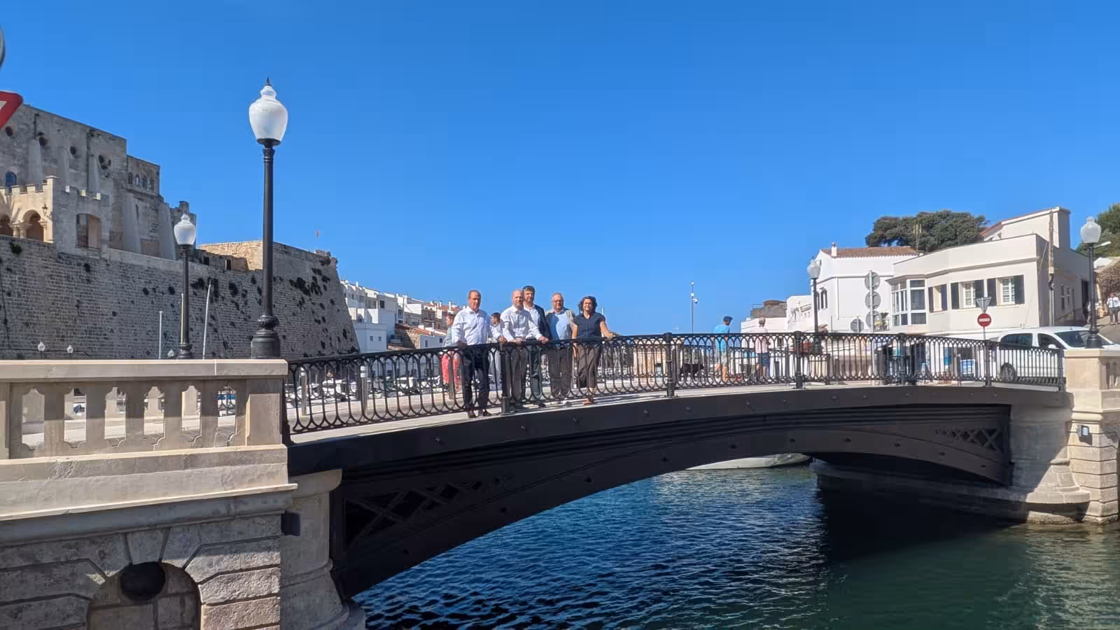 El puente de sa Colàrsega en Ciutadella.