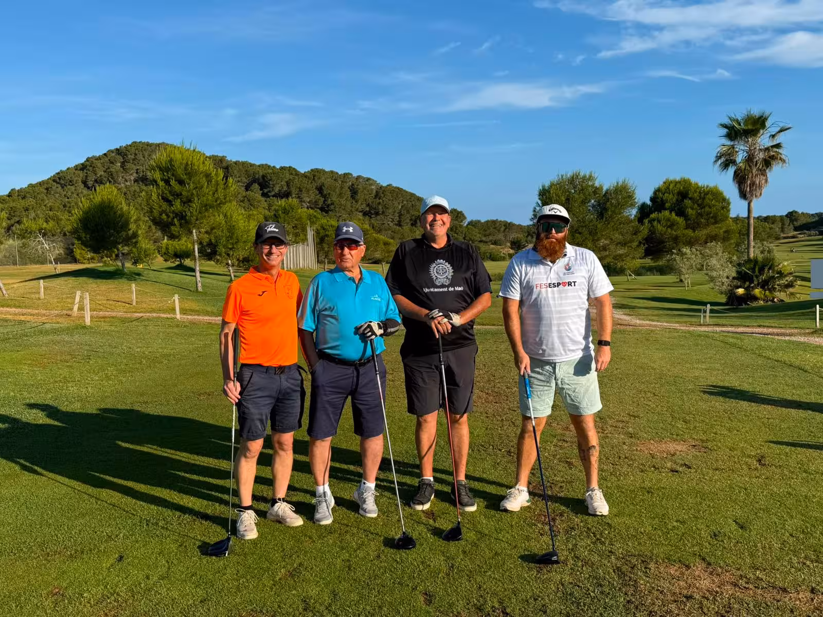 Competición de golf.