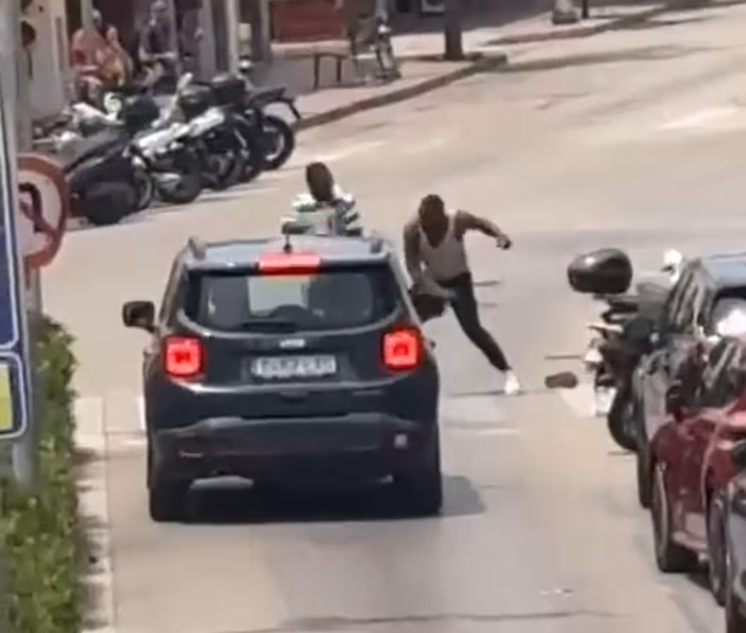 Imagen de la pelea.