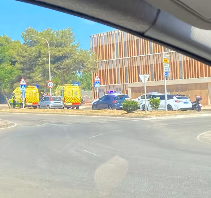 Imagen del accidente (Foto: P. Campbell)