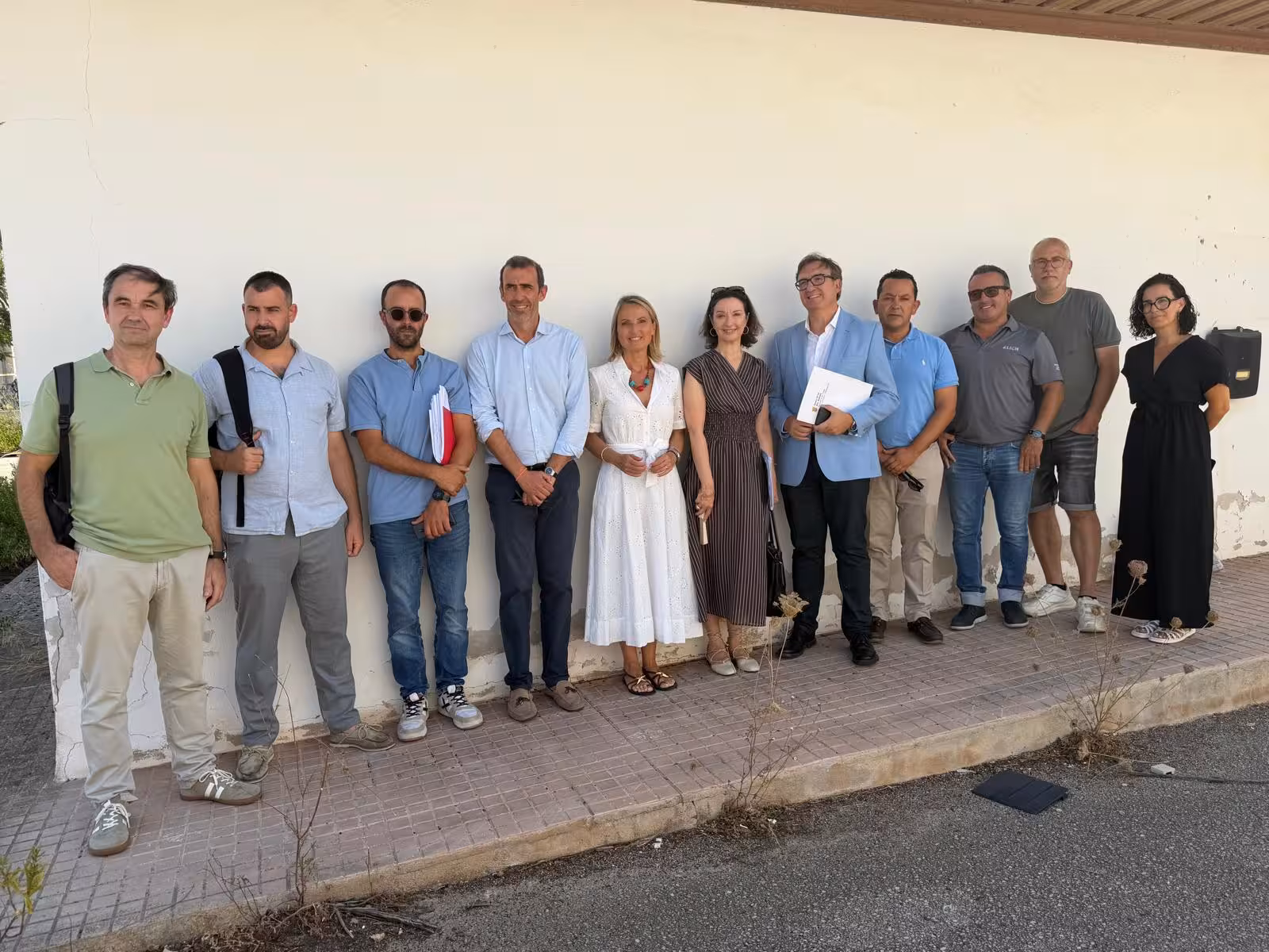 Las autoridades visitaron las futuras instalaciones del SOIB. (Foto: CAIB)