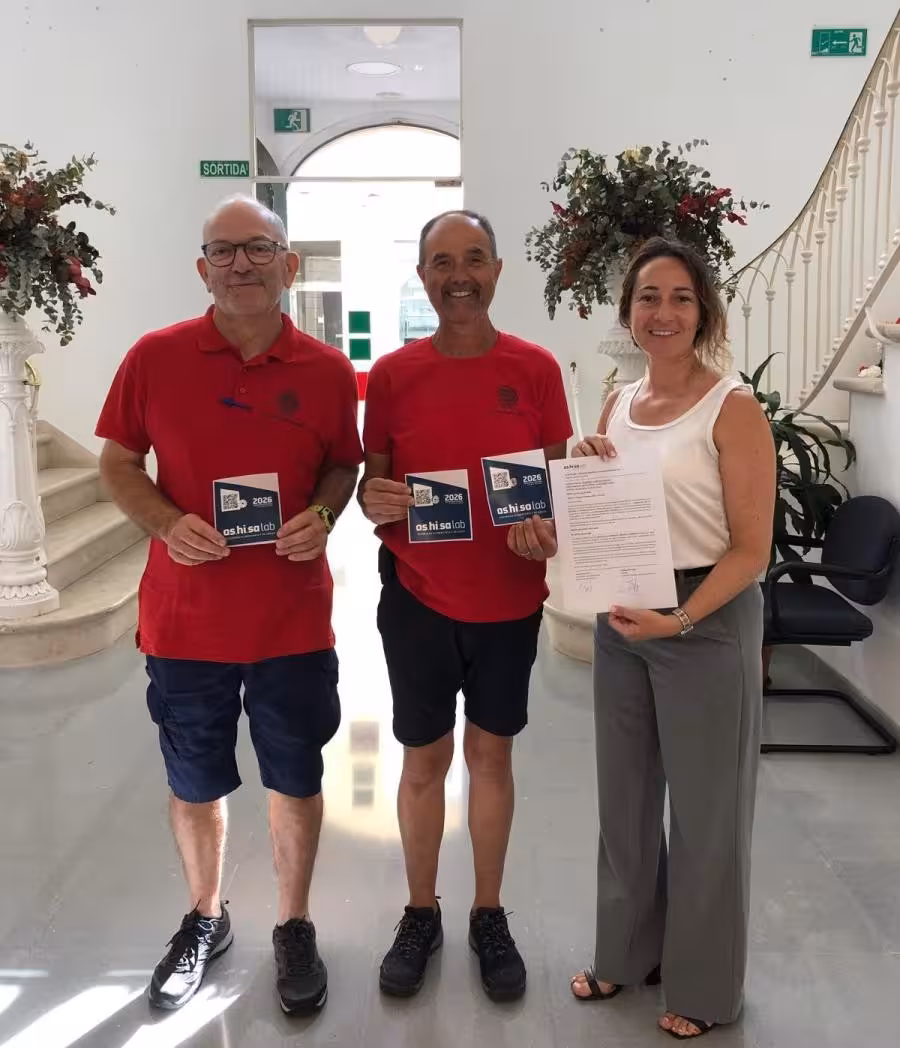Este certificado es un reconocimiento al trabajo diario de todo el equipo del centro (Foto: Ajuntament Maó)