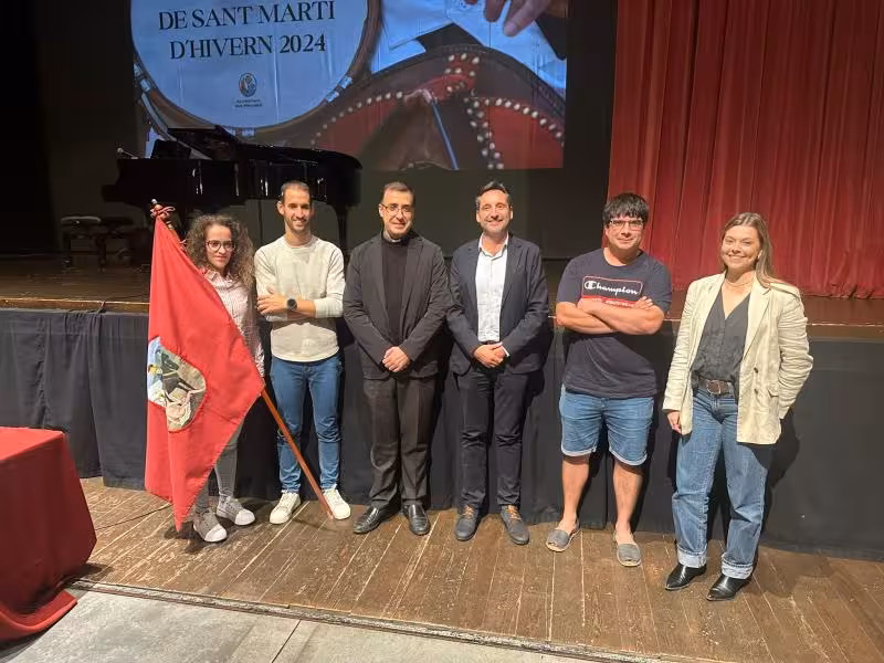 Integrantes de la Junta de Caixers de Sant Martí. (Foto: AYUNTAMIENTO DE ES MERCADAL)