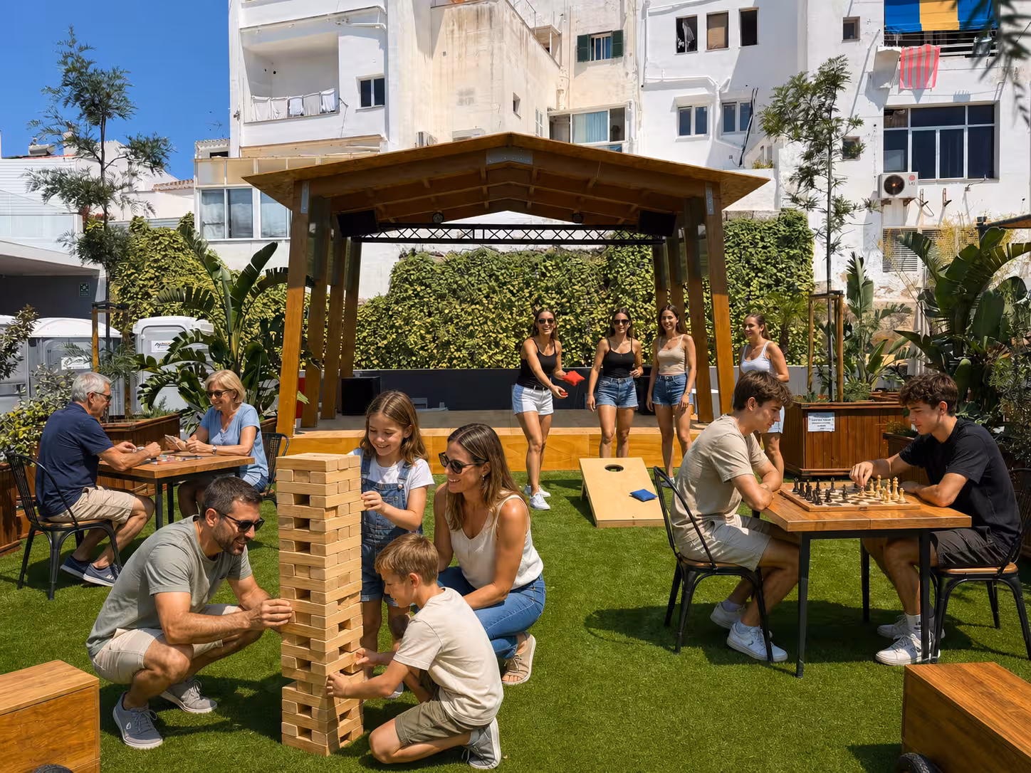 Una de las actividades propuestas es Noche de Juegos. (Foto: PLAZA OCIUM)