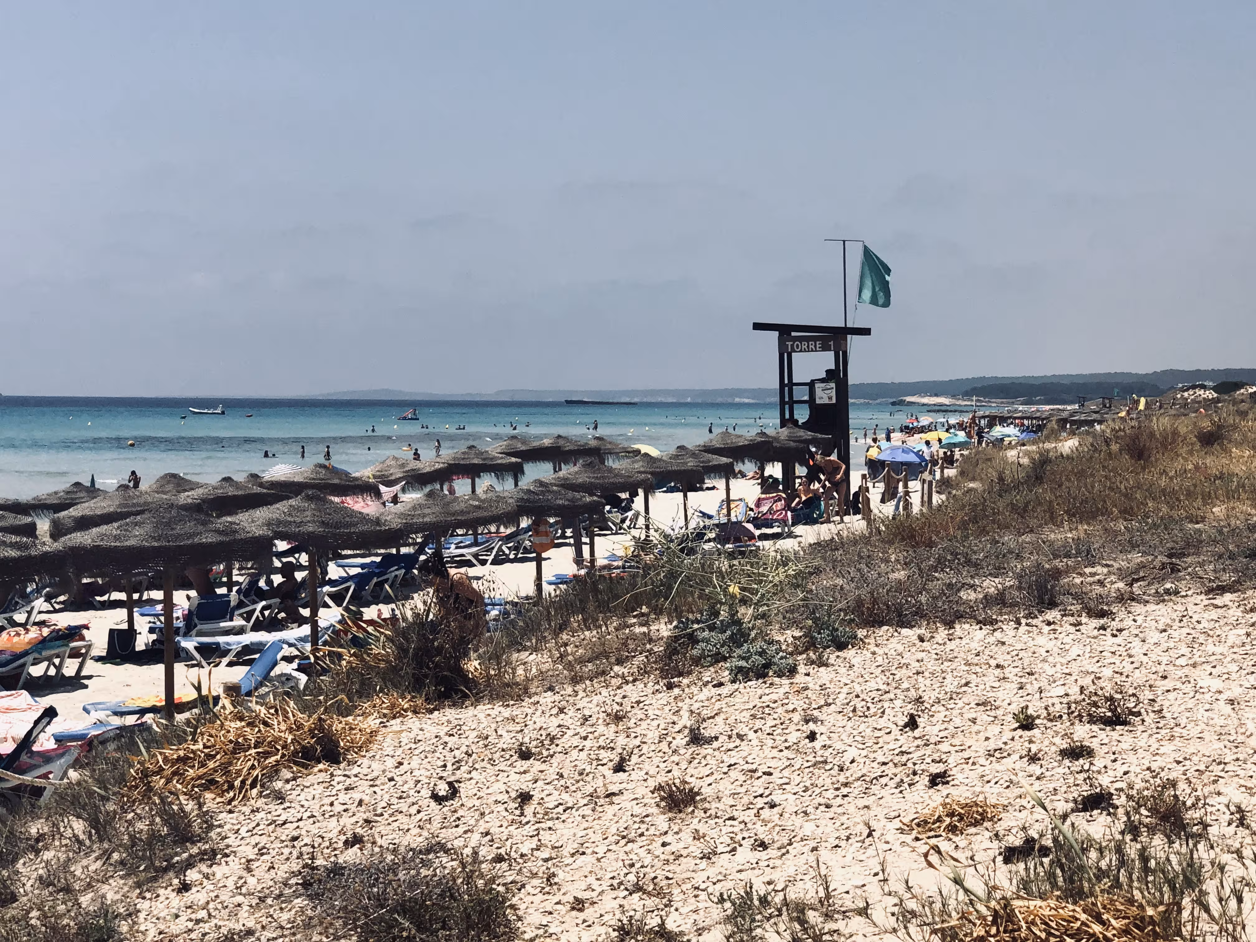 La playa de Son Bou será un escenario perfecto para poder disfrutar del eclipse solar.