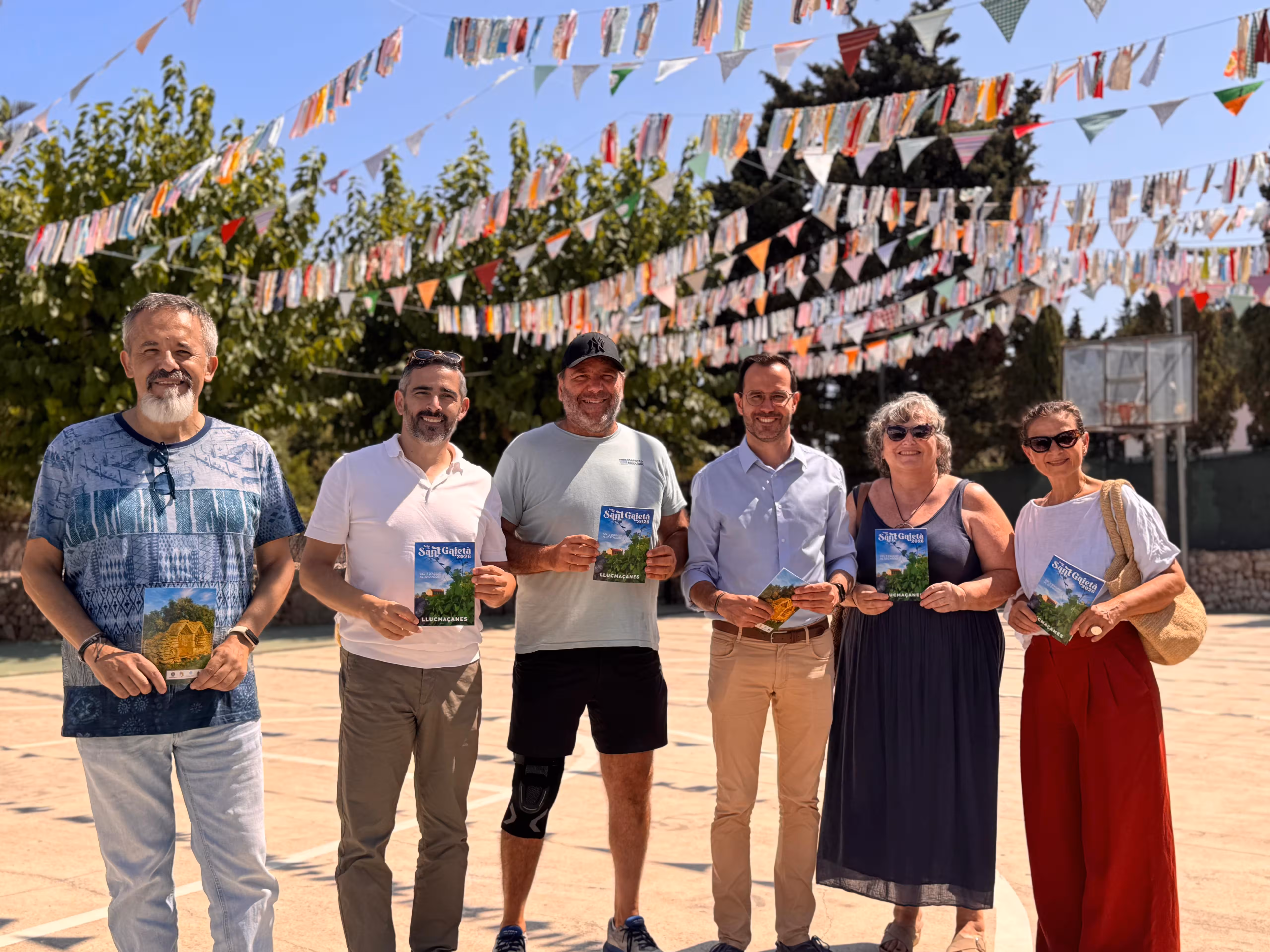 Maó ha presentado el programa de fiestas para Llucmaçanes. (Foto: AYUNTAMIENTO DE MAO)