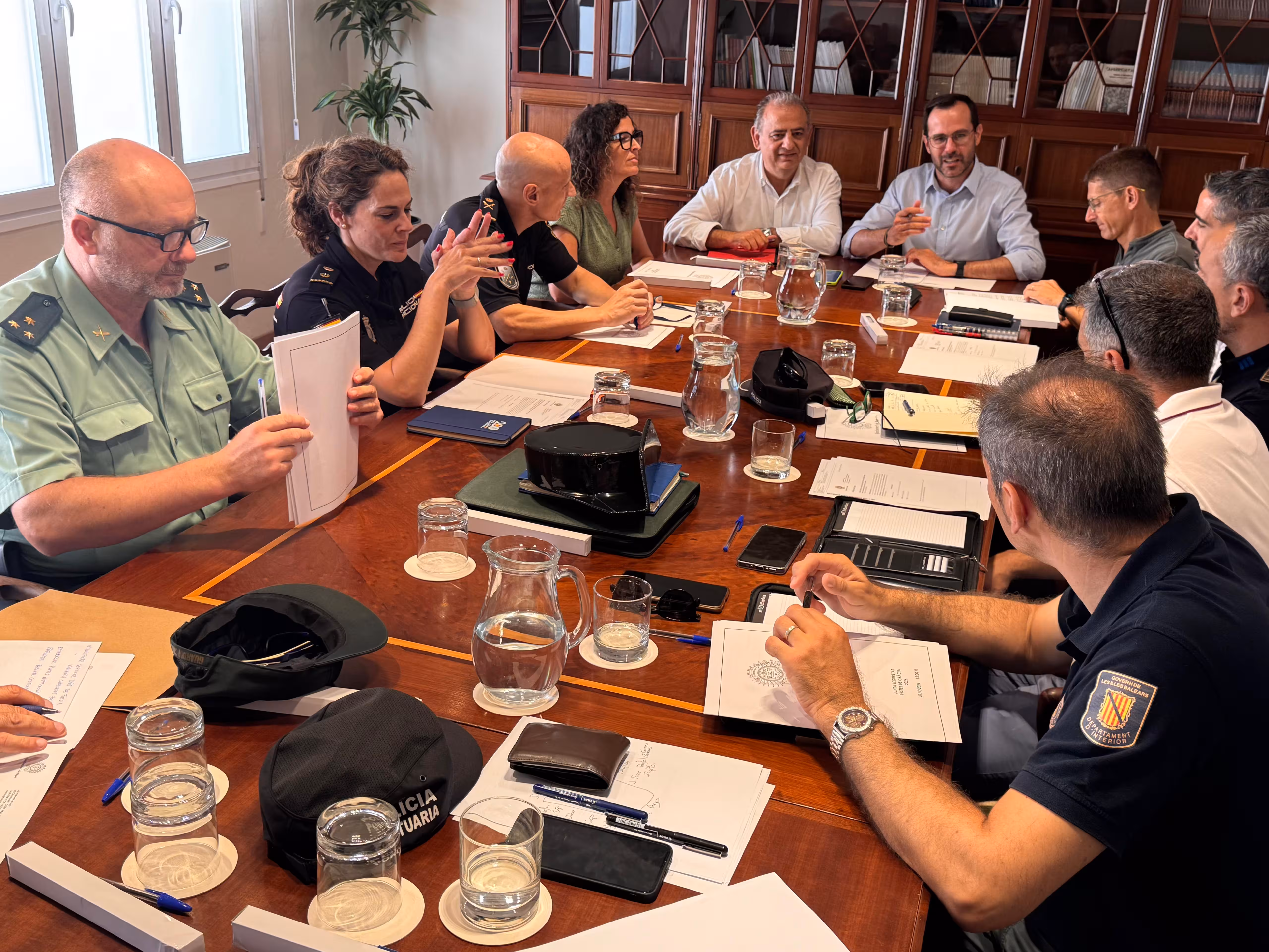 Maó ultima los preparativos en materia de seguridad para sus fiestas patronales. (Foto: AYUNTAMIENTO DE MAO)