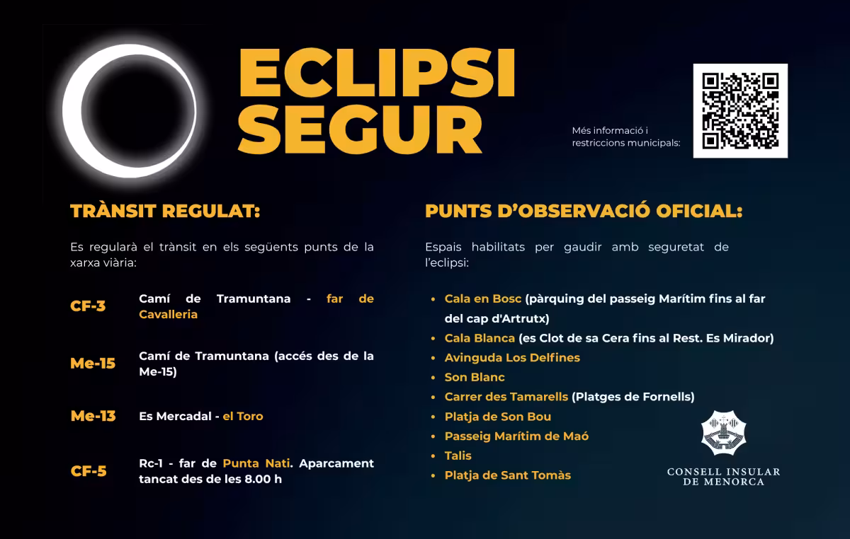 El Consell pide responsabilidad a la ciudadanía de cara el eclipse solar. (Foto: CIME)
