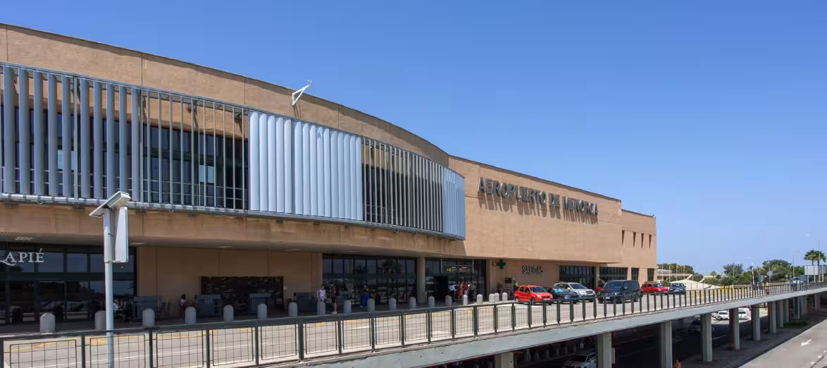 Aeropuerto de Menorca.