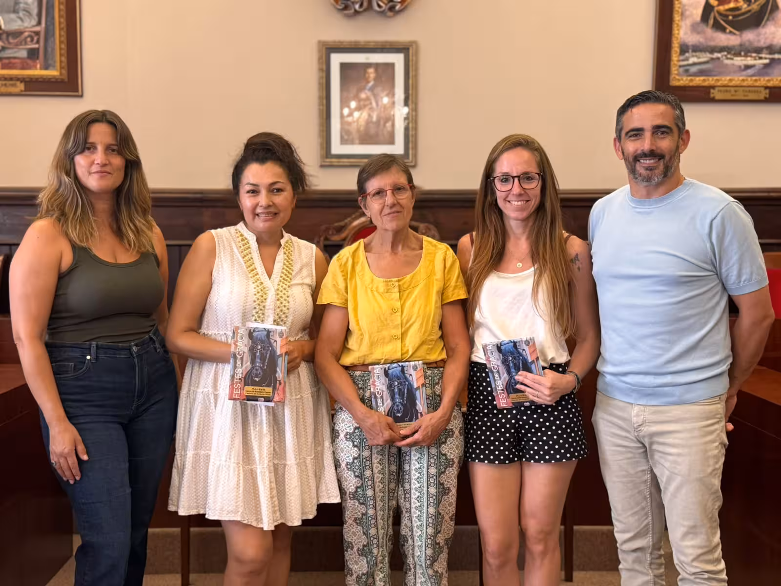 Imagen de los premiados en el concurso.