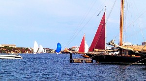 Momento de la regata de hoy (Foto: Bet Rovira)