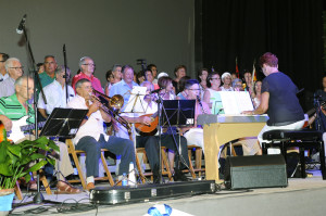 La música fue una de las protagonista destacadas del pregón.