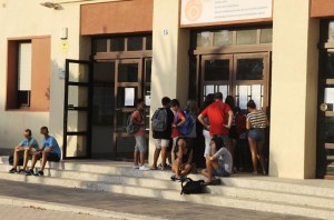 Las aulas se vuelven a llenar de alumnos hoy.