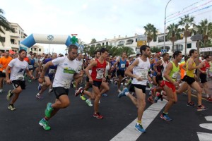 Momento de la carrera masculina (Fotos: www.deportesmenorca.com)