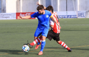 Lance del partido Montuïri-Llosetense (Foto: futbolbalear.es)