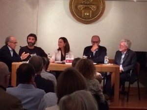 Moderado por Carlos Sintes, tomaron parte Miquel Camps, Marta Vidal, Íñigo Orbaneja y José Antonio Fayas.