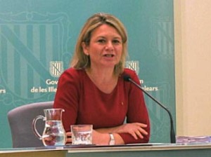 Núria Riera, consellera de Educación.