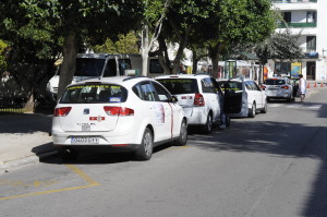 parada taxis plaza explanada de mao