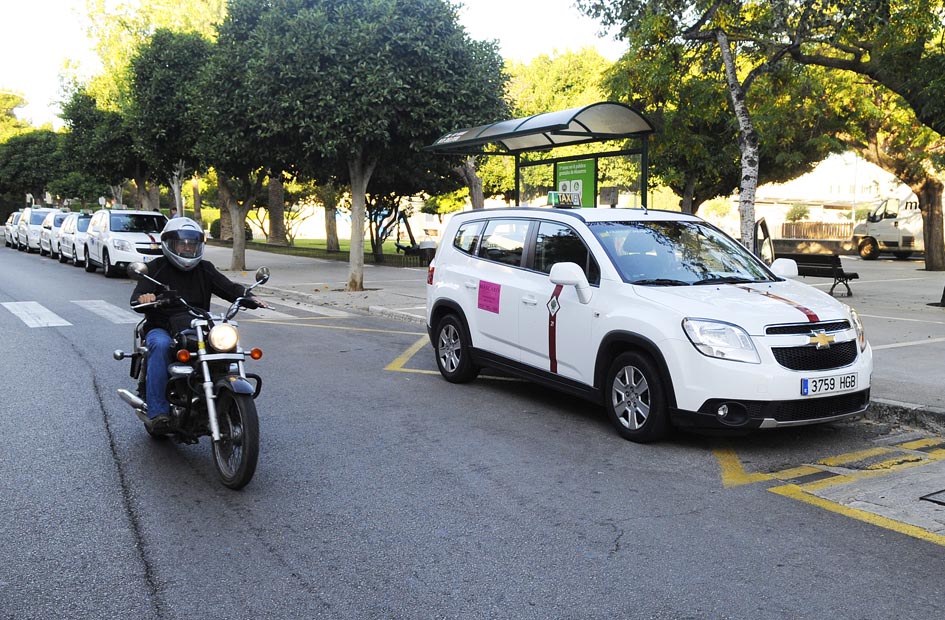 parada de taxis plaza explanada de mao