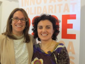 Susana Mora y Noemí Gomila.