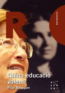 Portada del nuevo libro de Pilar Benejam.