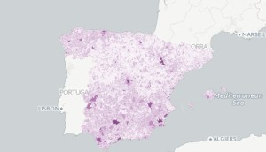 El mapa de candidaturas refleja la progresiva implantación de la nueva formación. FOTO.- Podemos