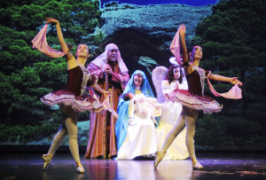 La danza saluda el nacimiento de Jesús en los 'Pastorells' del Orfeó.