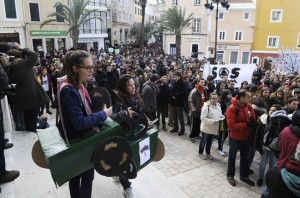 manifestacion anti rotondas