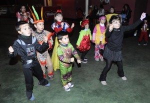 Fiesta infantil en el teatro del Casino.