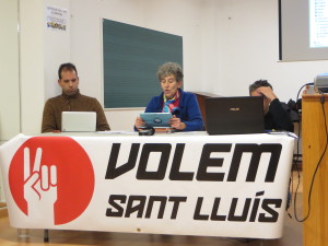 Los promotores durante el acto. FOTO.- VSL