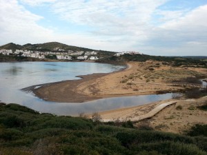 Cala Tirant presentaba este aspecto este fin de semana. FOTO.- J.F.P.V.