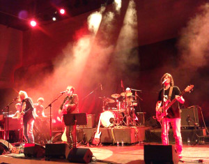 Smoumolnö en el concierto de presentación de su disco de debut en Girona. Foto: Marina Abat.