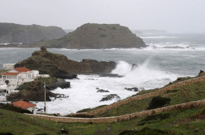 tormenta fuerte viento en sa mesquida