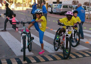 Los más jóvenes ya participaron en la Duatló de Son Bou (Fotos: Lô Esport)