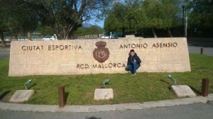 Truyol, en la ciudad deportiva Antonio Asensio (Foto: CE Ferreries)