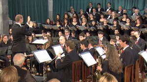 La Capella en su concierto de Pascua 2014. Foto: Capella D.