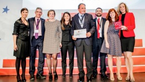 El equipo de Artiem Hotels, en la entrega de los reconocimientos celebrada en Madrid.