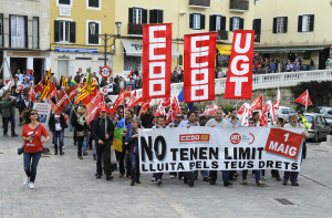 manifestacion 1» de mayo