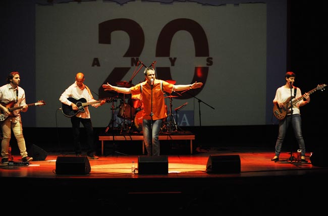 concierto 20 aniversario inventari en el teatre principa