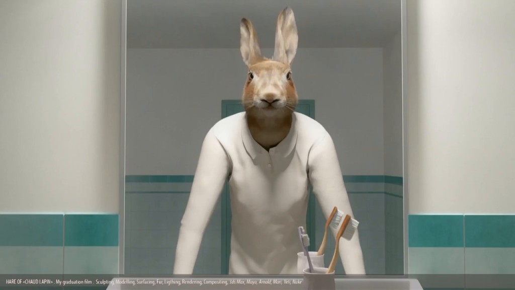 1 Fotograma del cortometraje Chaud lapin