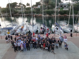 Foto de familia de los participantes (Fotos: CN Ciutadella)