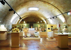 Interior del Museu Municipal de Ciutadella Bastió de sa Font.