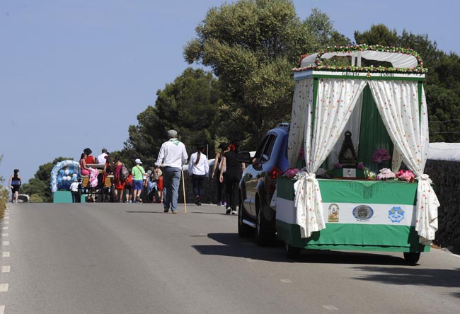 romeria rociera por el cami den kane