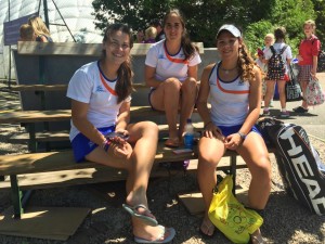 Imagen del equipo de tenis femenino.